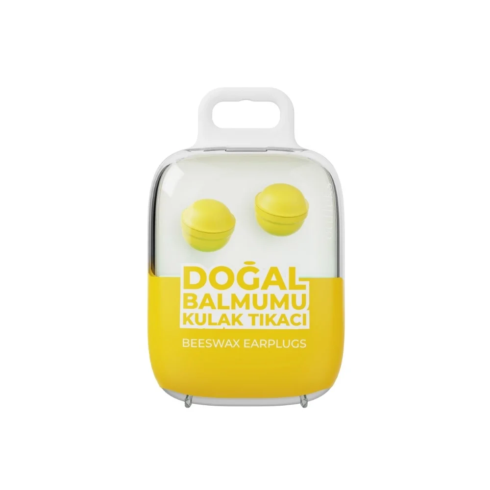 Otifleks Kulak Tıkacı Doğal Balmumu 2li