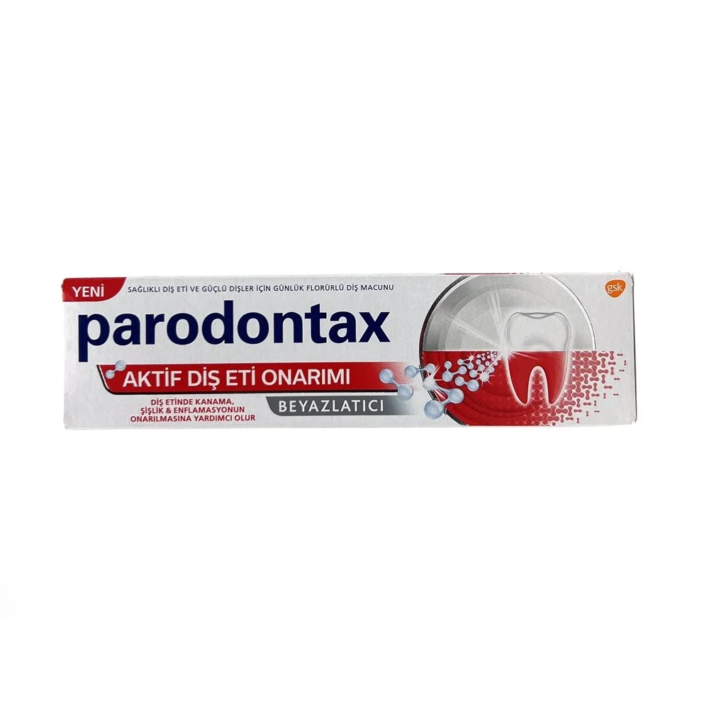 Parodontax Aktif Diş Eti Onarımı Beyazlatıcı Diş Macunu 75 ml