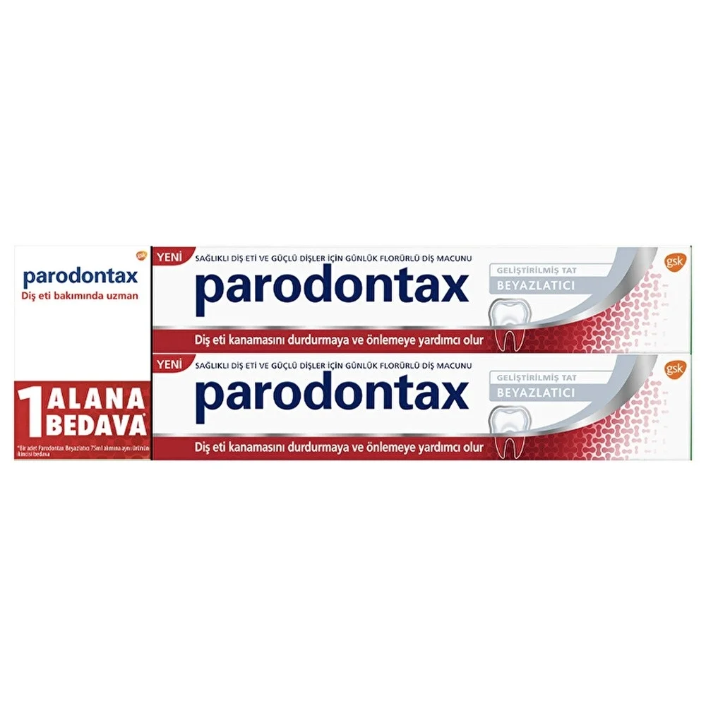 Parodontax Diş Macunu Beyazlatıcı 75 ml 2li