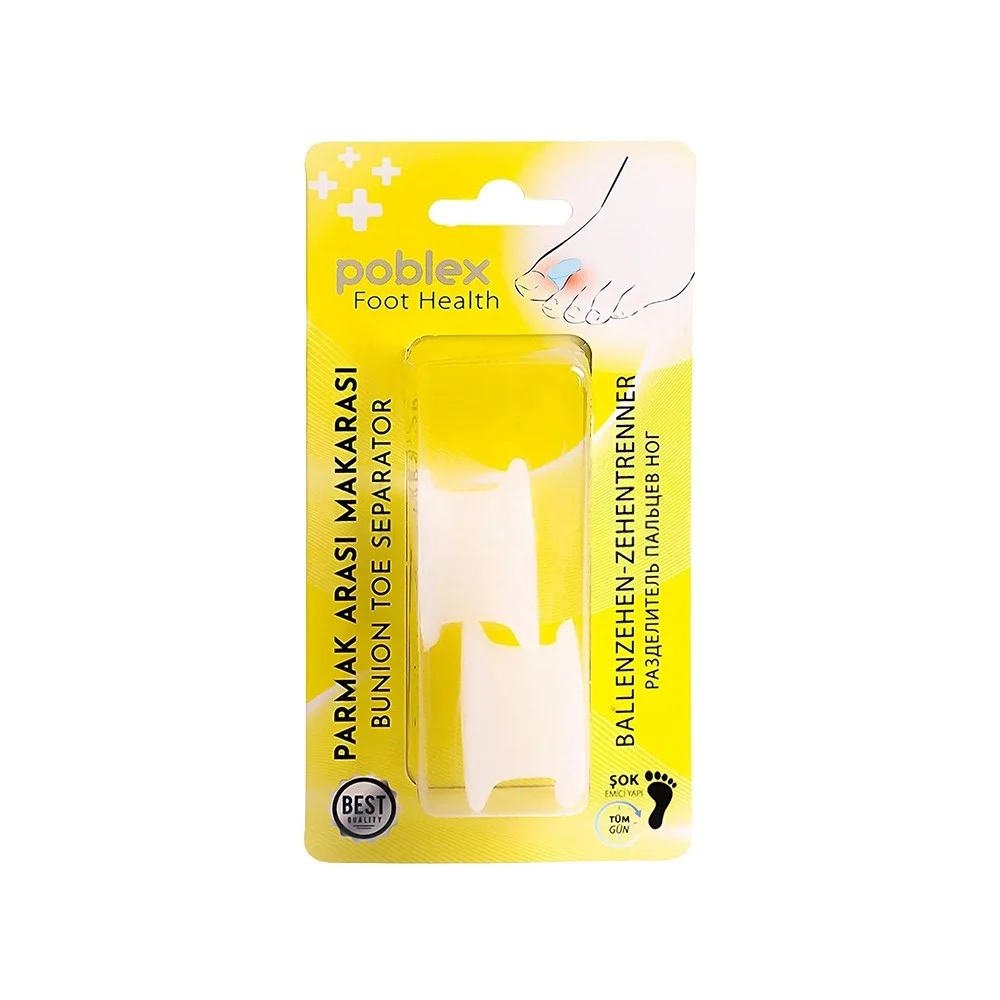 Poblex Silikon Parmak Arası Makara - Large