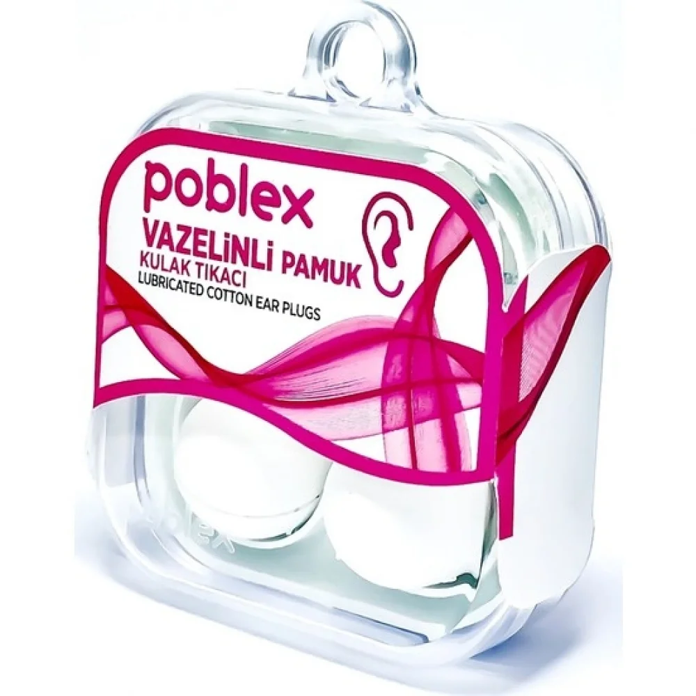 Poblex Vazelin Kulak Tıkacı 2li
