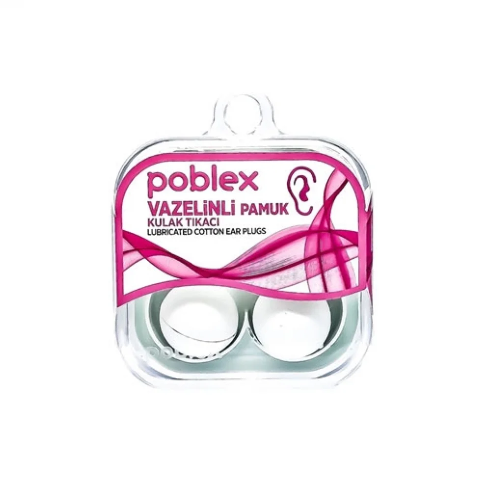 Poblex Vazelinli Kulak Tıkacı 4lü