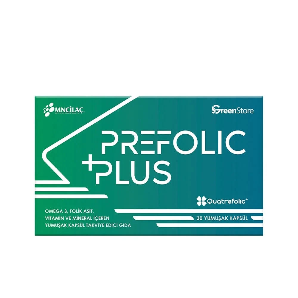 Prefolic Plus 30 Yumuşak Kapsül