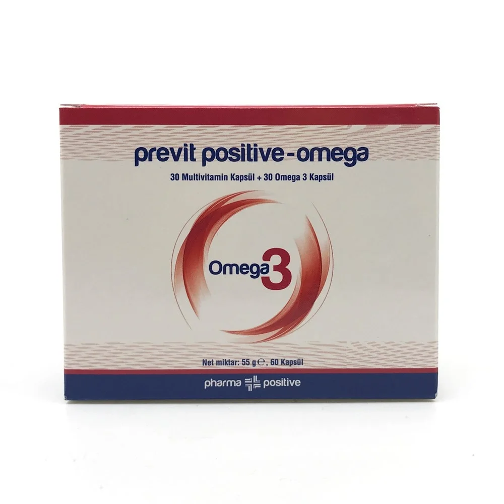 Previt Positive-Omega 30+30  Kapsül