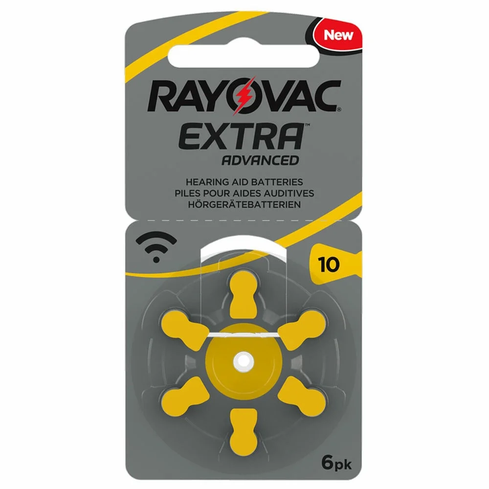 Rayovac 10 Numara İşitme Cihazı Pili 6lı