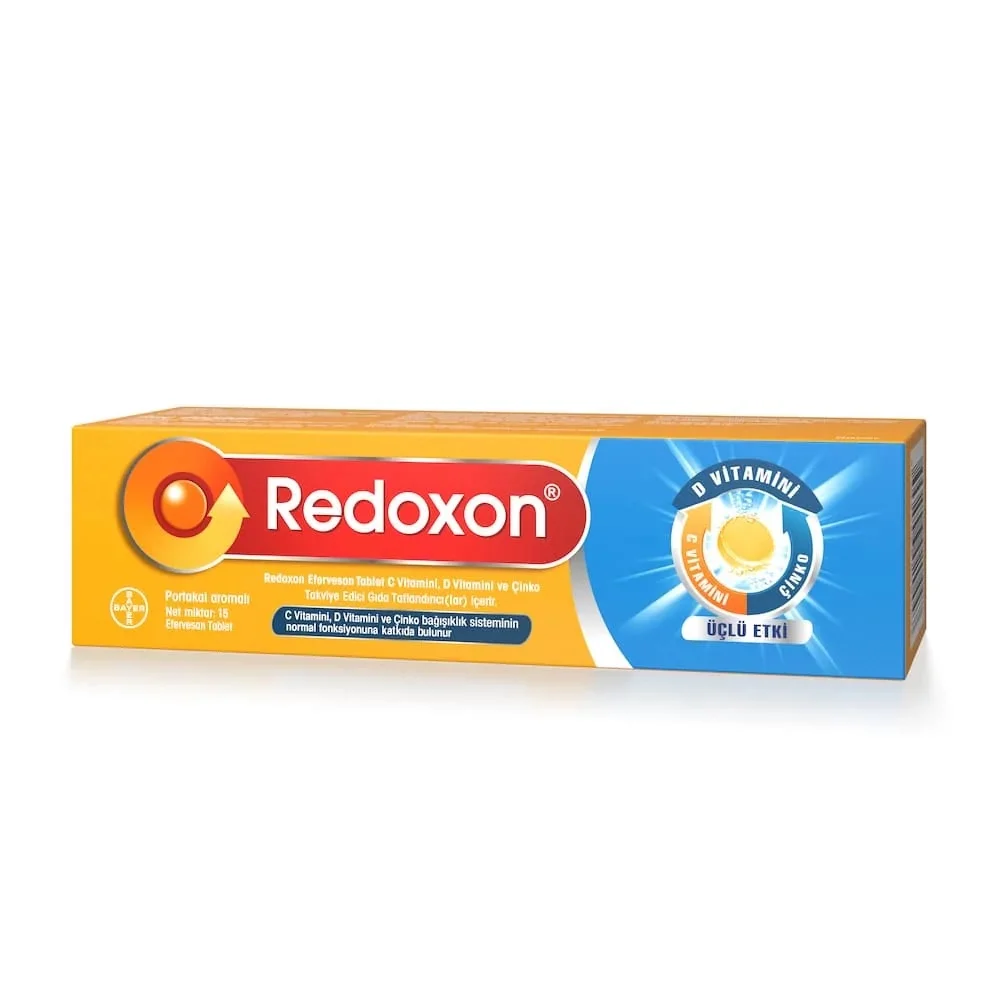 Redoxon 3lü Etkili 15 Efervesan Tablet