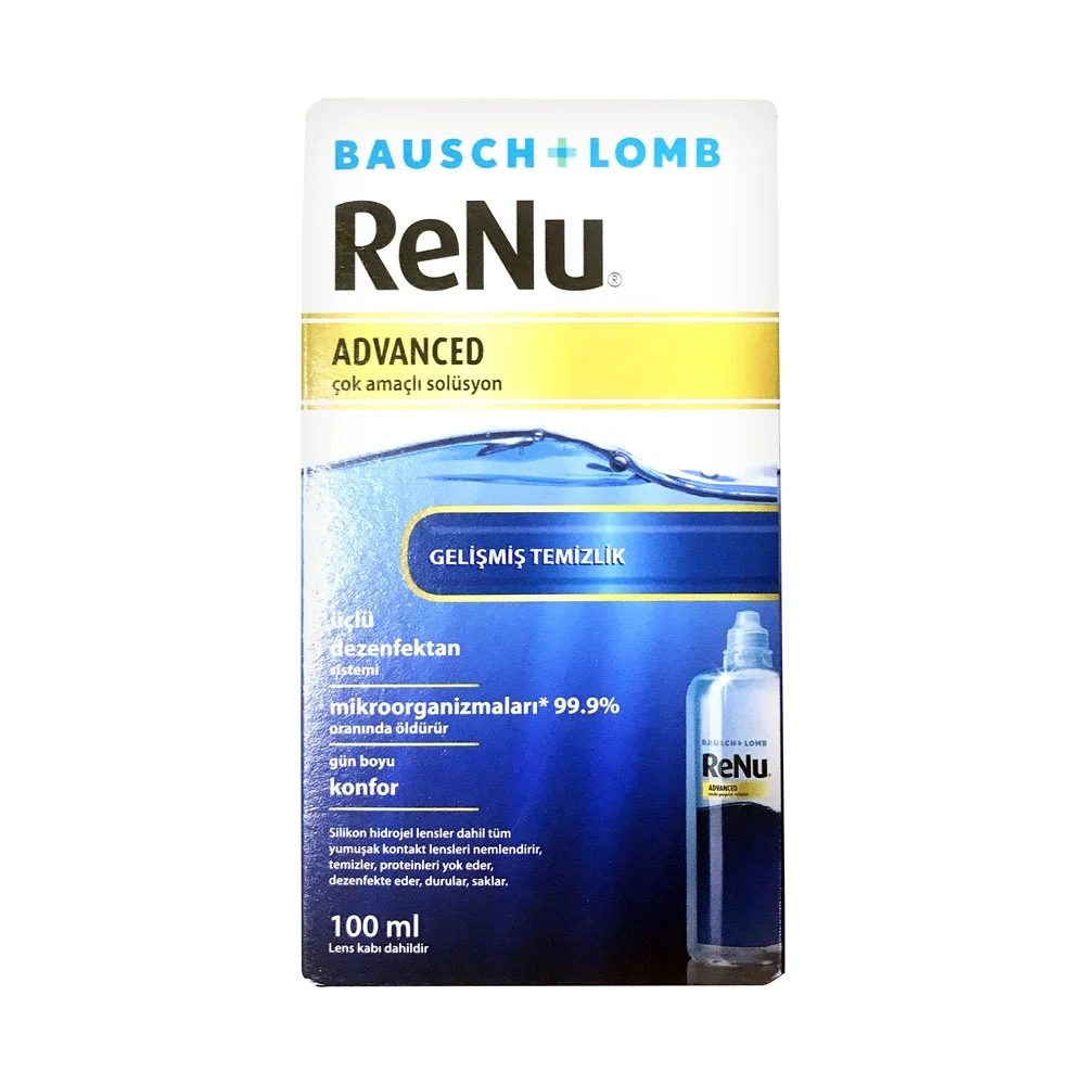 Renu Advanced Çok Amaçlı Lens Solüsyonu 100 ml