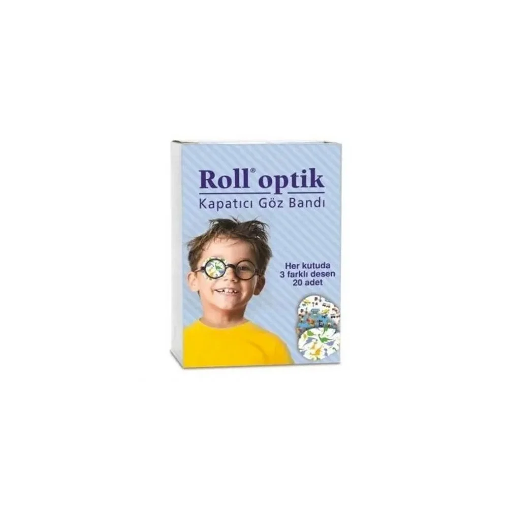 Roll Optik Göz Bandı Erkek 20li