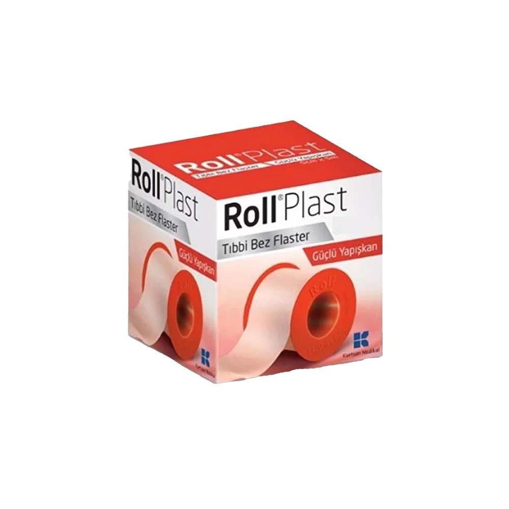 Roll Plast Tıbbi Bez Flaster 1,25cm x 5m