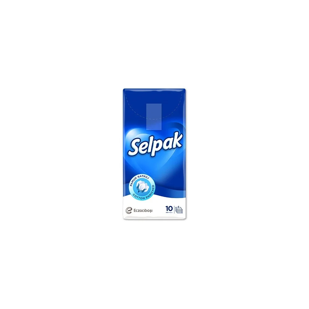Selpak Mendil Sade 10lu
