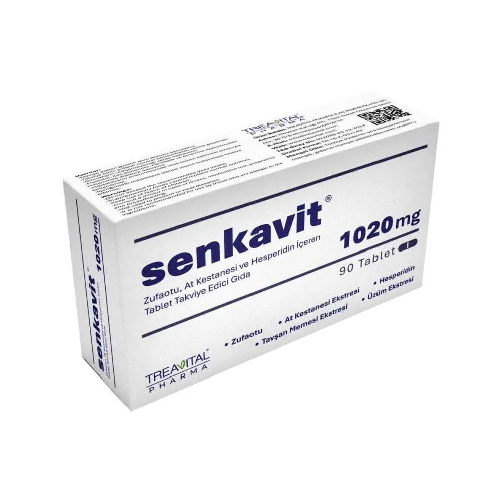 Senkavit Zufaotu At Kestanesi Hesperidin 90 Tablet