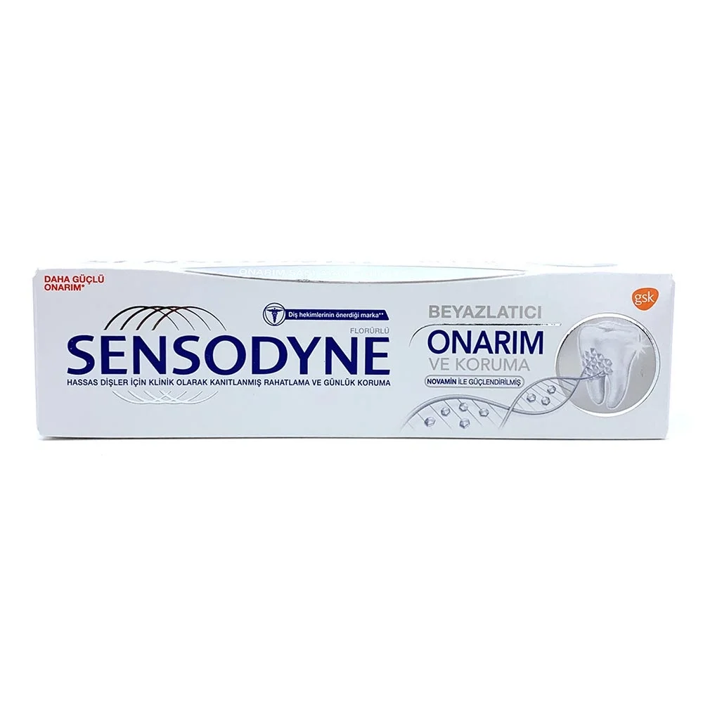 Sensodyne Beyazlatıcı Onarım ve Koruma Diş Macunu 75 ml