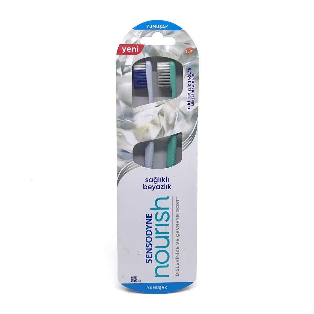 Sensodyne Nourish Sağlıklı Beyazlık Yumuşak Fırça 2li