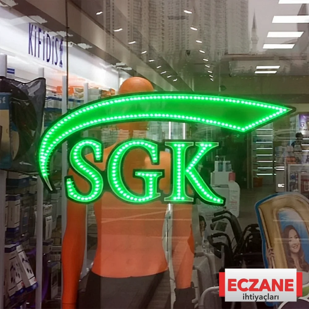 SGK Led Tabela Yeşil