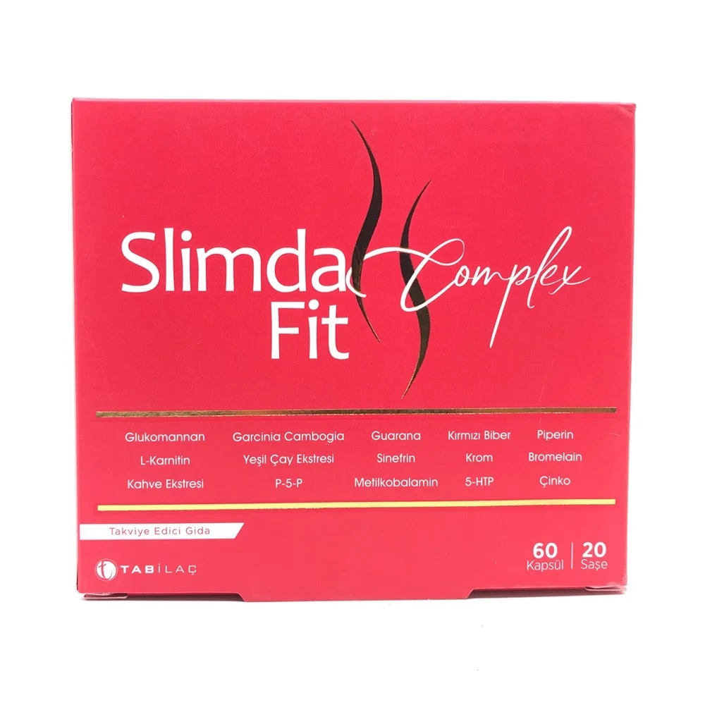 Slimda Fit Complex 60 Kapsül 20 Saşe