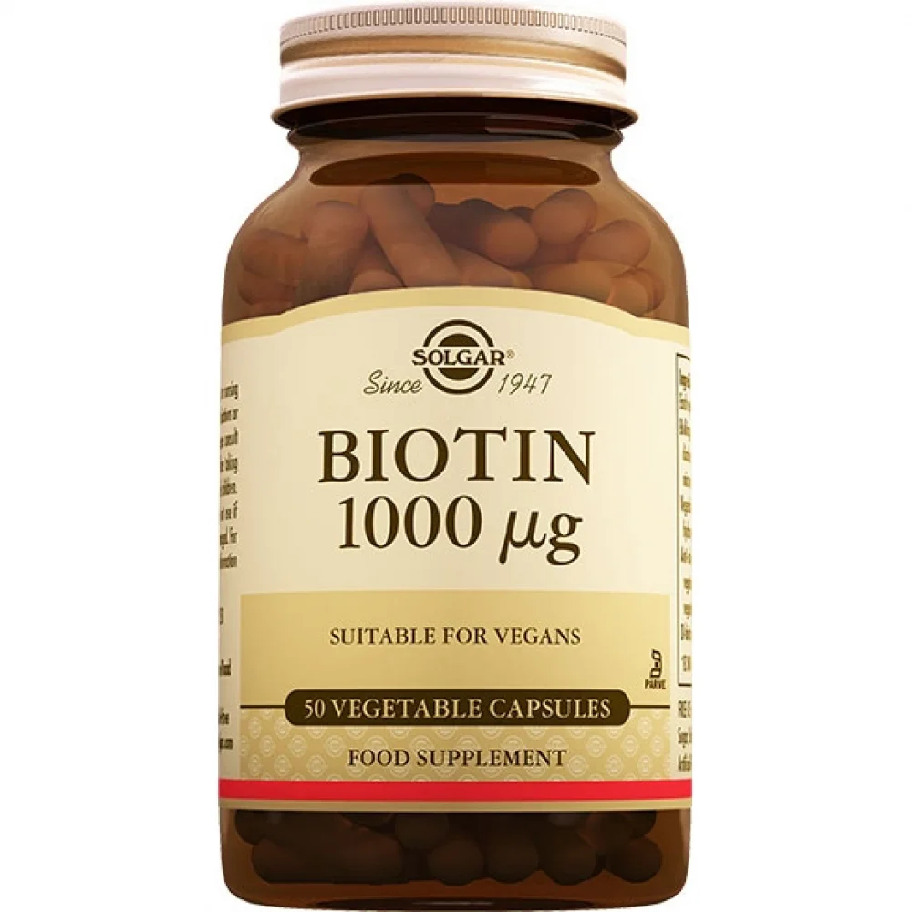 Solgar Biotin 1000 mcg 50 Kapsül