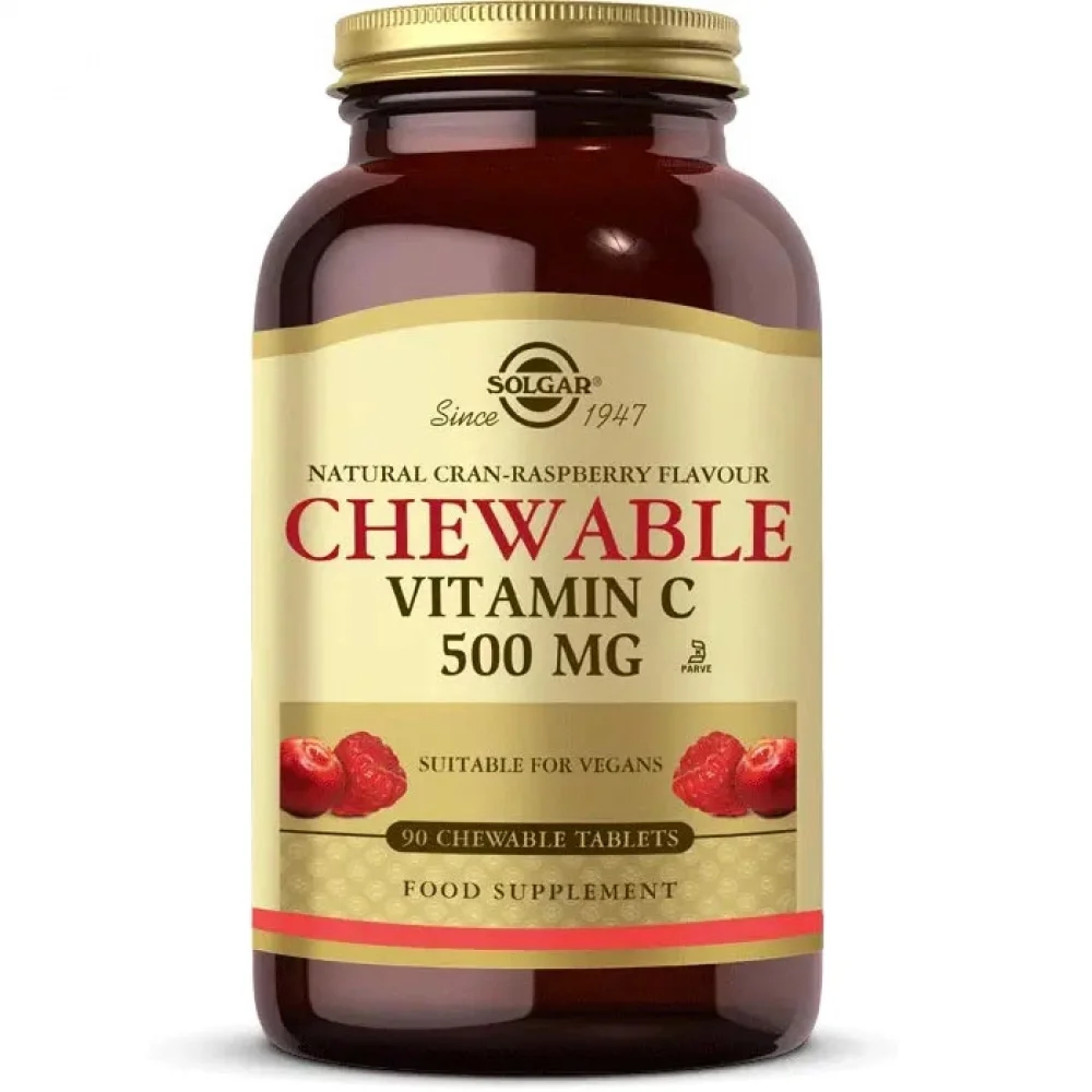 Solgar Chewable Vitamin-C 500 mg 90 Tablet