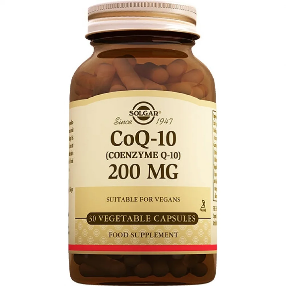 Solgar CoQ-10 200 mg 30 Kapsül