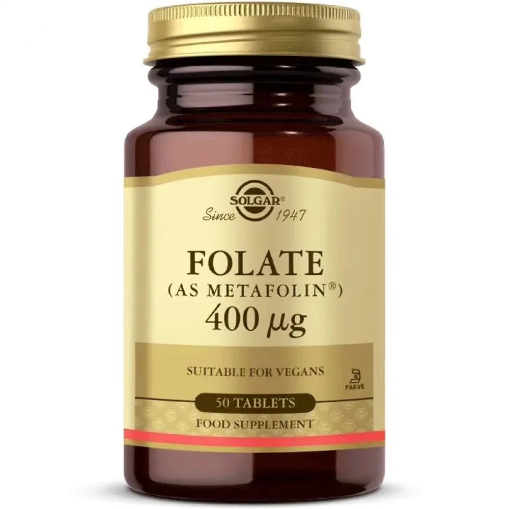 Solgar Folate 400 mg 50 Tablet