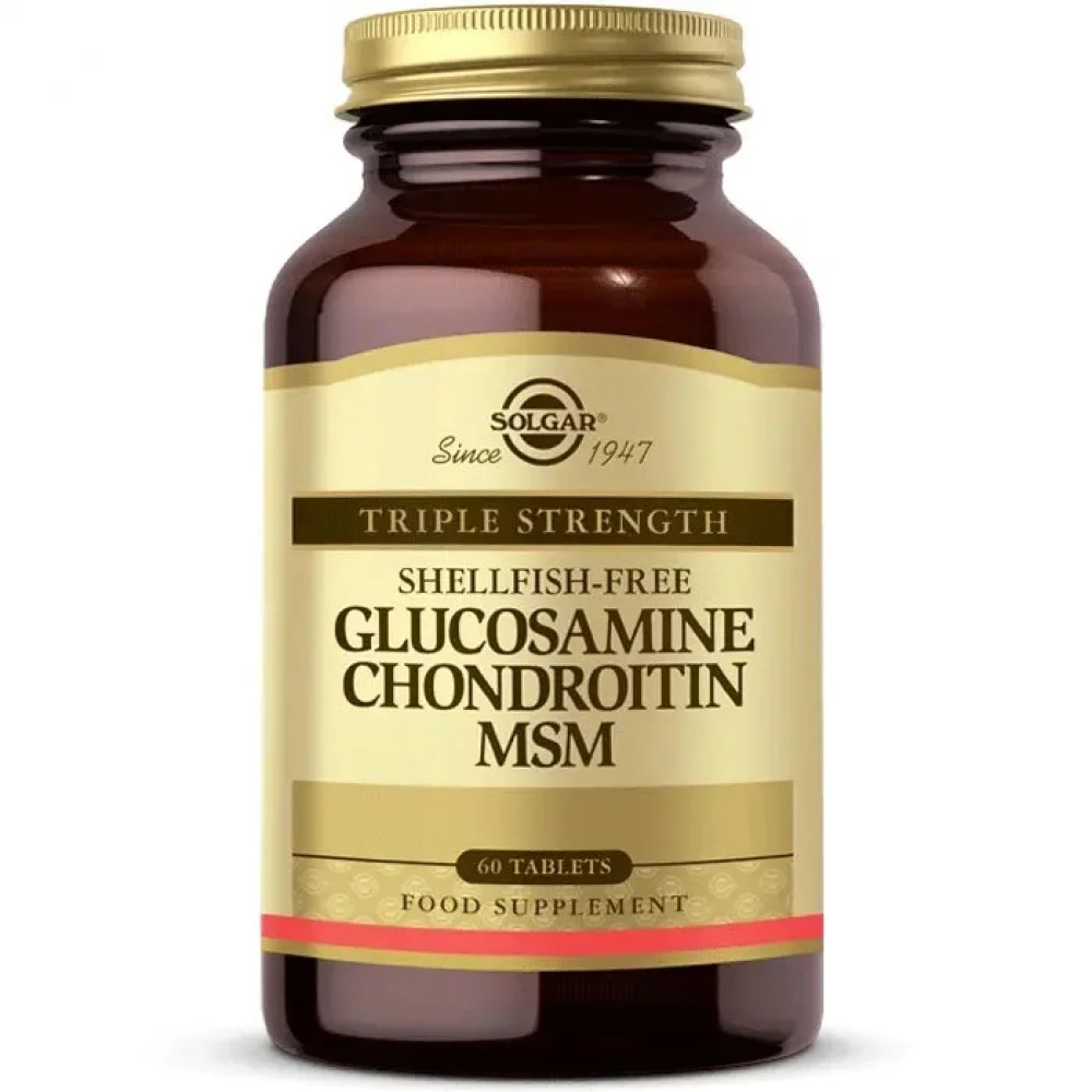 Solgar Glucosamine Chondroitin MSM 60 Tablet