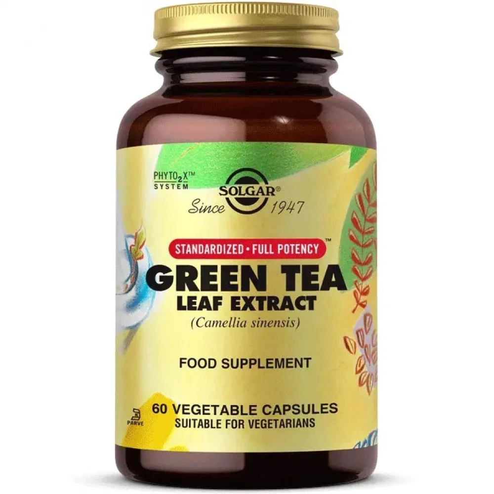 Solgar Green Tea 60 Kapsül