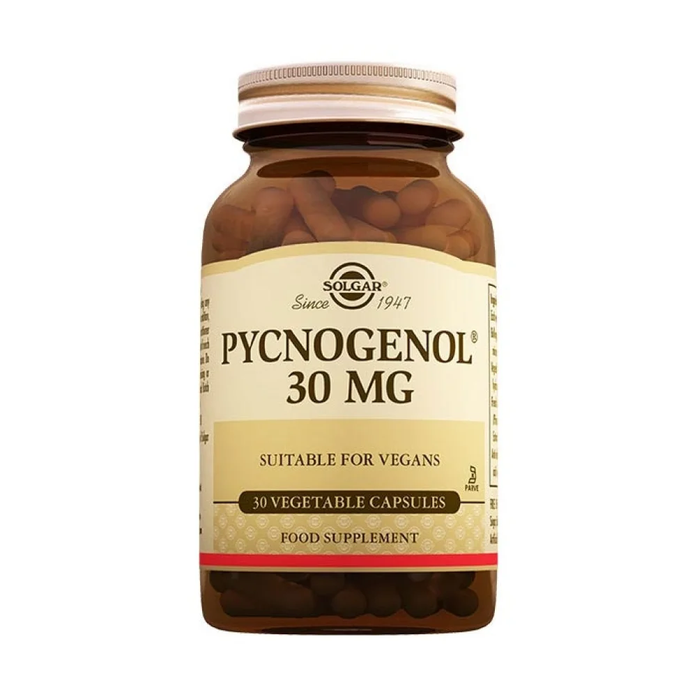 Solgar Pycnogenol 30 mg 30 Kapsül