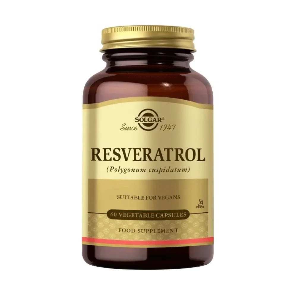 Solgar Resveratrol 60 Kapsül