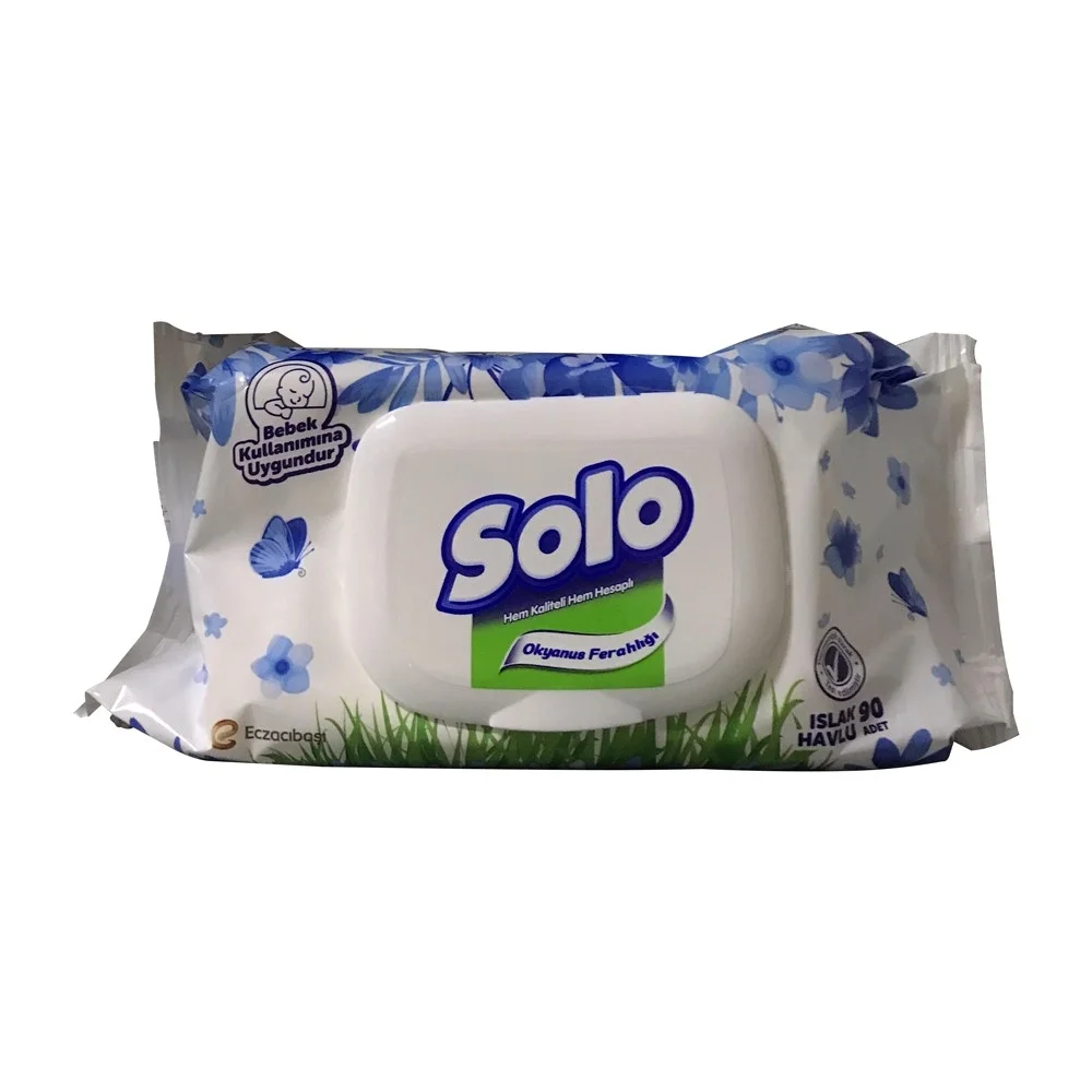 Solo Okyanus Ferahlığı Islak Havlu 90lı