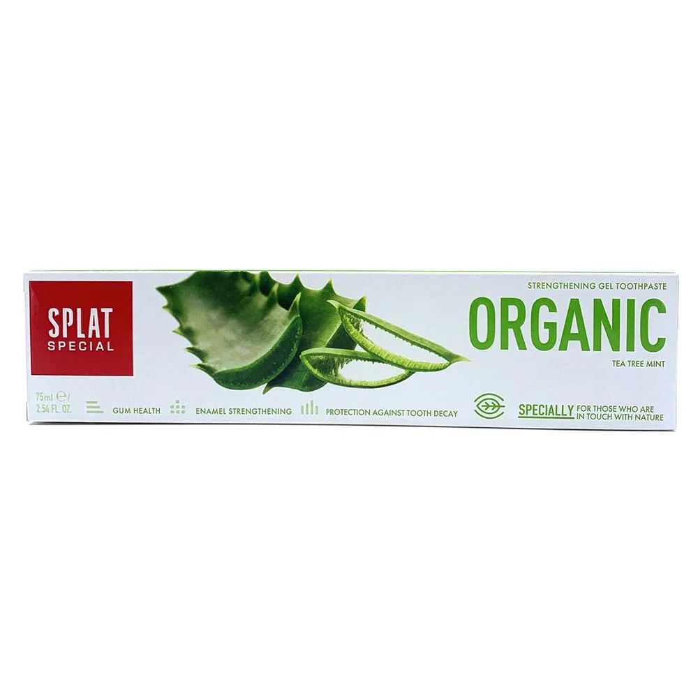 Splat Organik Aloe Vera Güçlü Dis Macunu 75 ml