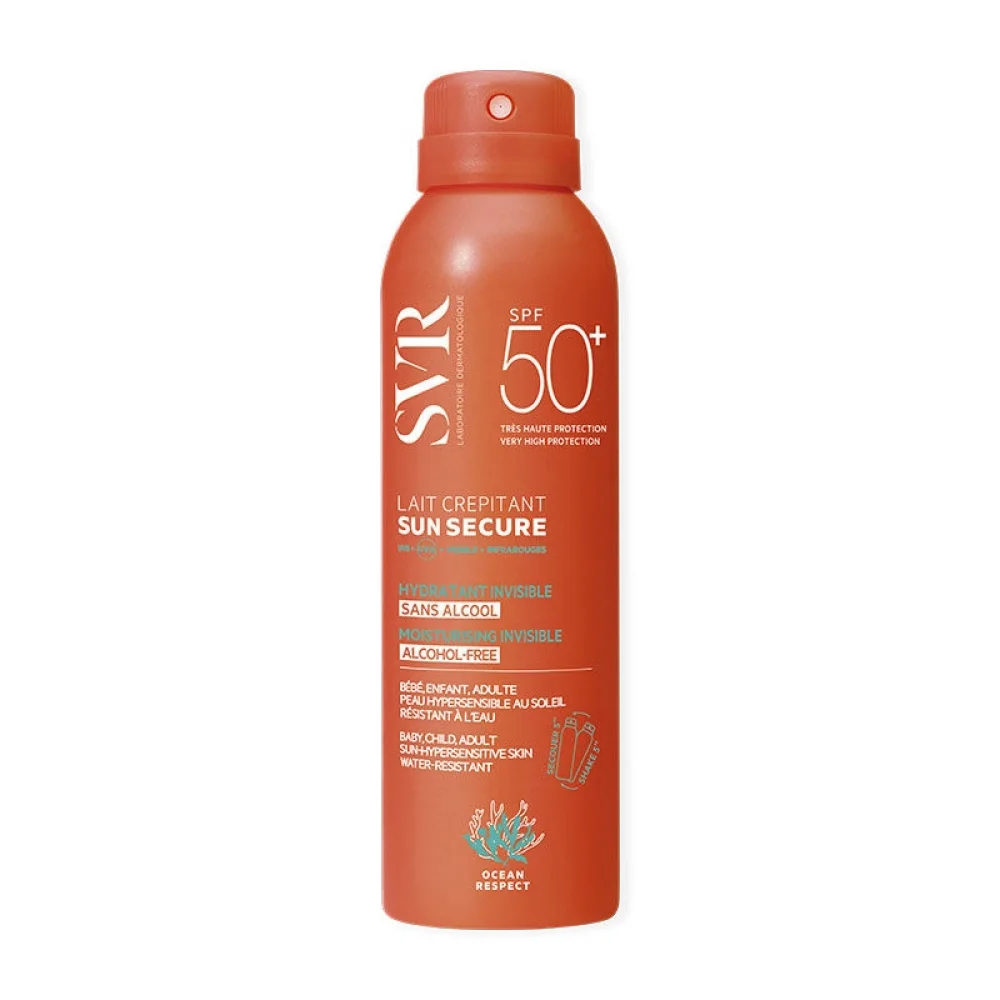 SVR Sun Secure Lait Crepitant Spf 50+ 200 ml