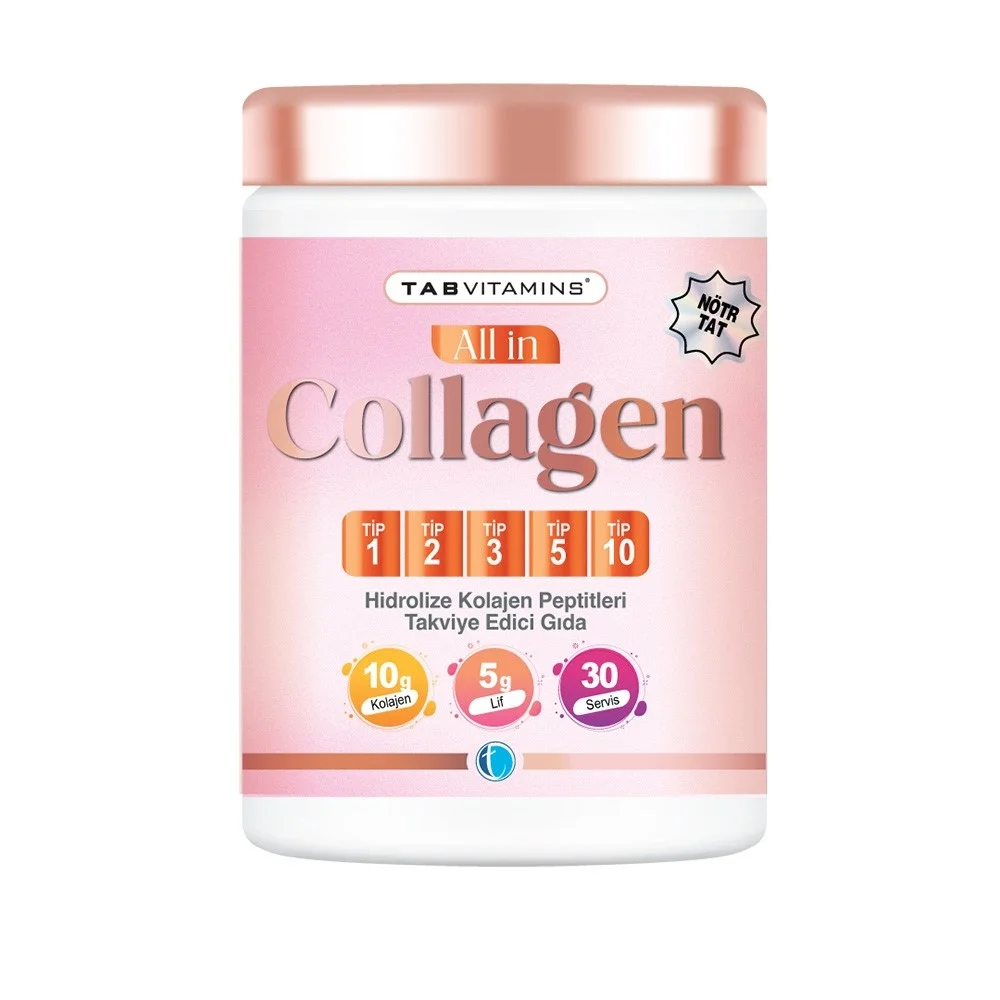 Tabvitamins All in Collagen 1-2-3-5-10 Tip 503 gr