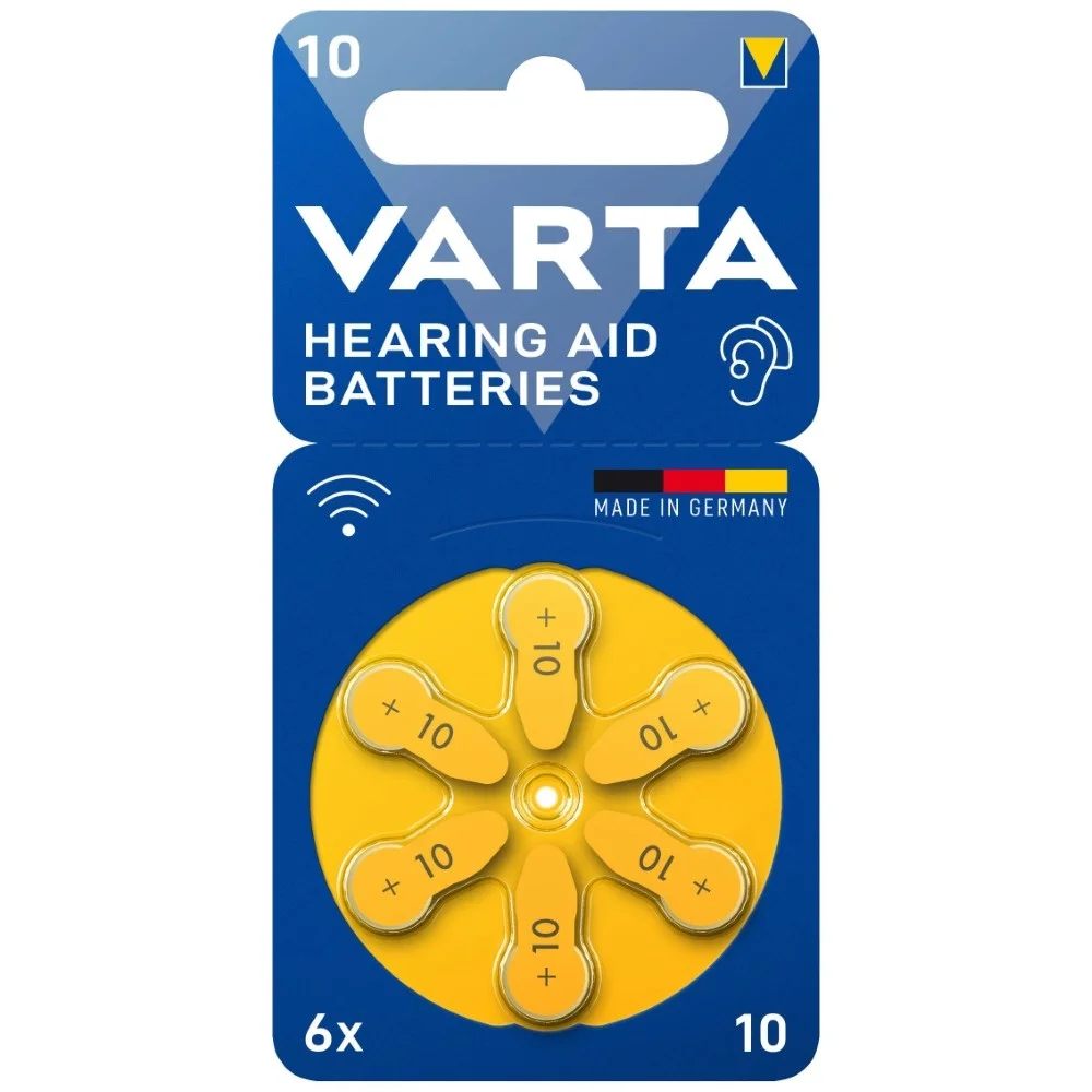 Varta Kulak Pili No: 10 6lı
