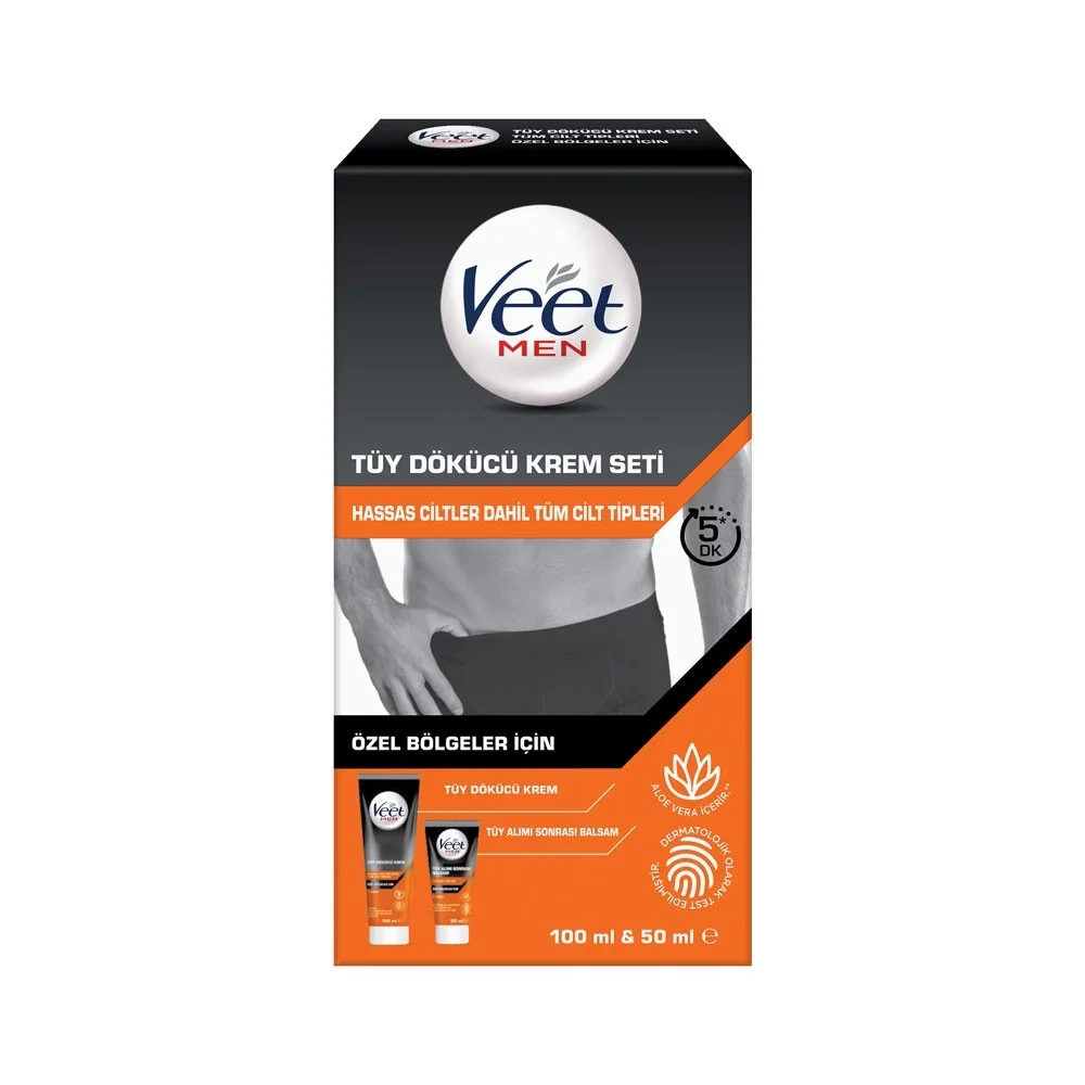 Veet Men Tüy Dökücü Krem Seti 100 ml + 50 ml