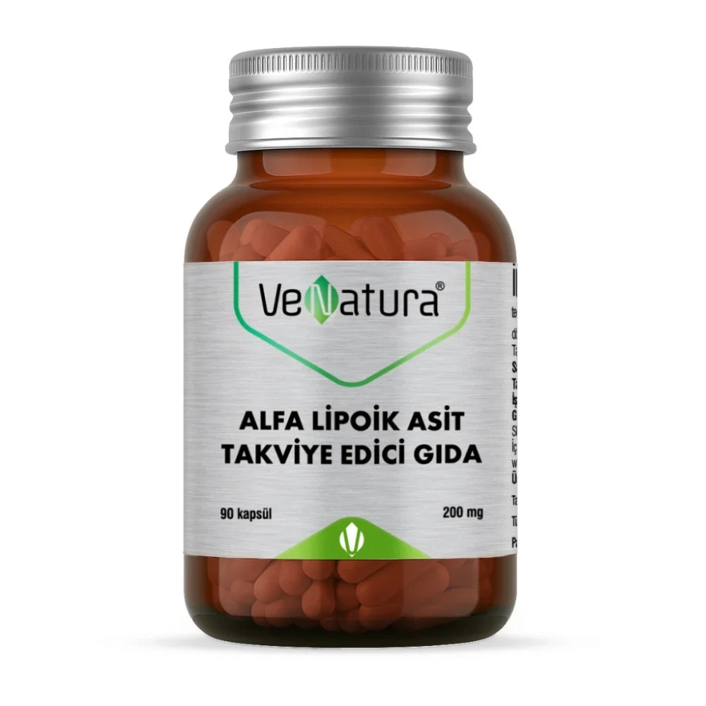 Venatura Alfa Lipoik Asit 200 mg 90 Kapsül