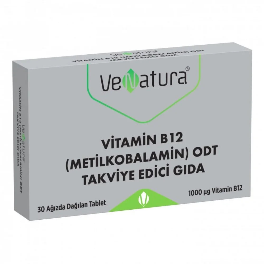 Venatura B12 Metilkobalamin 30 Tablet