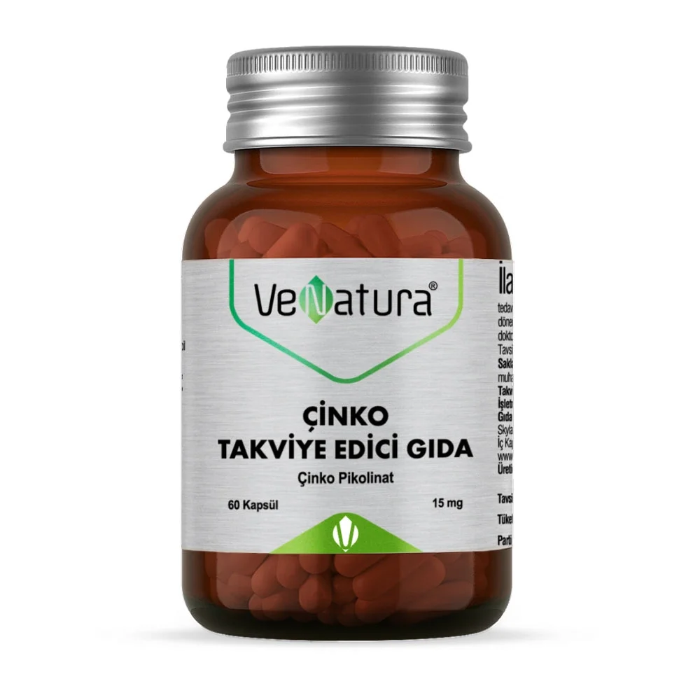 Venatura Çinko 15 mg 60 Kapsül