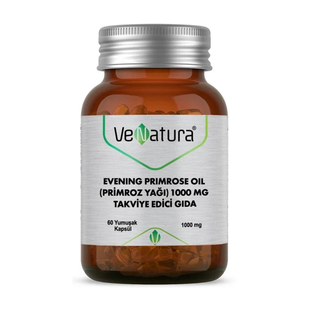Venatura Evening Primrose Oil Primroz Yağı 60 Kapsül