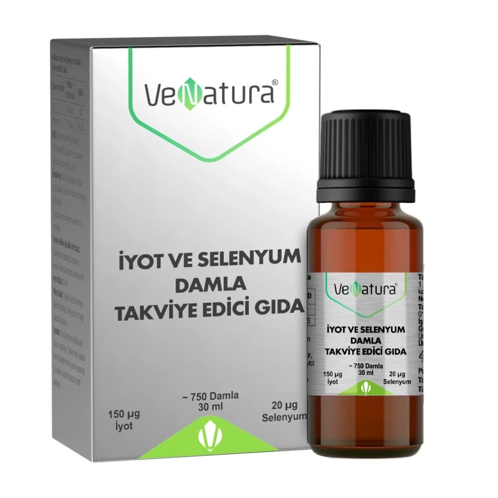 Venatura İyot ve Selenyum Damla 30 ml