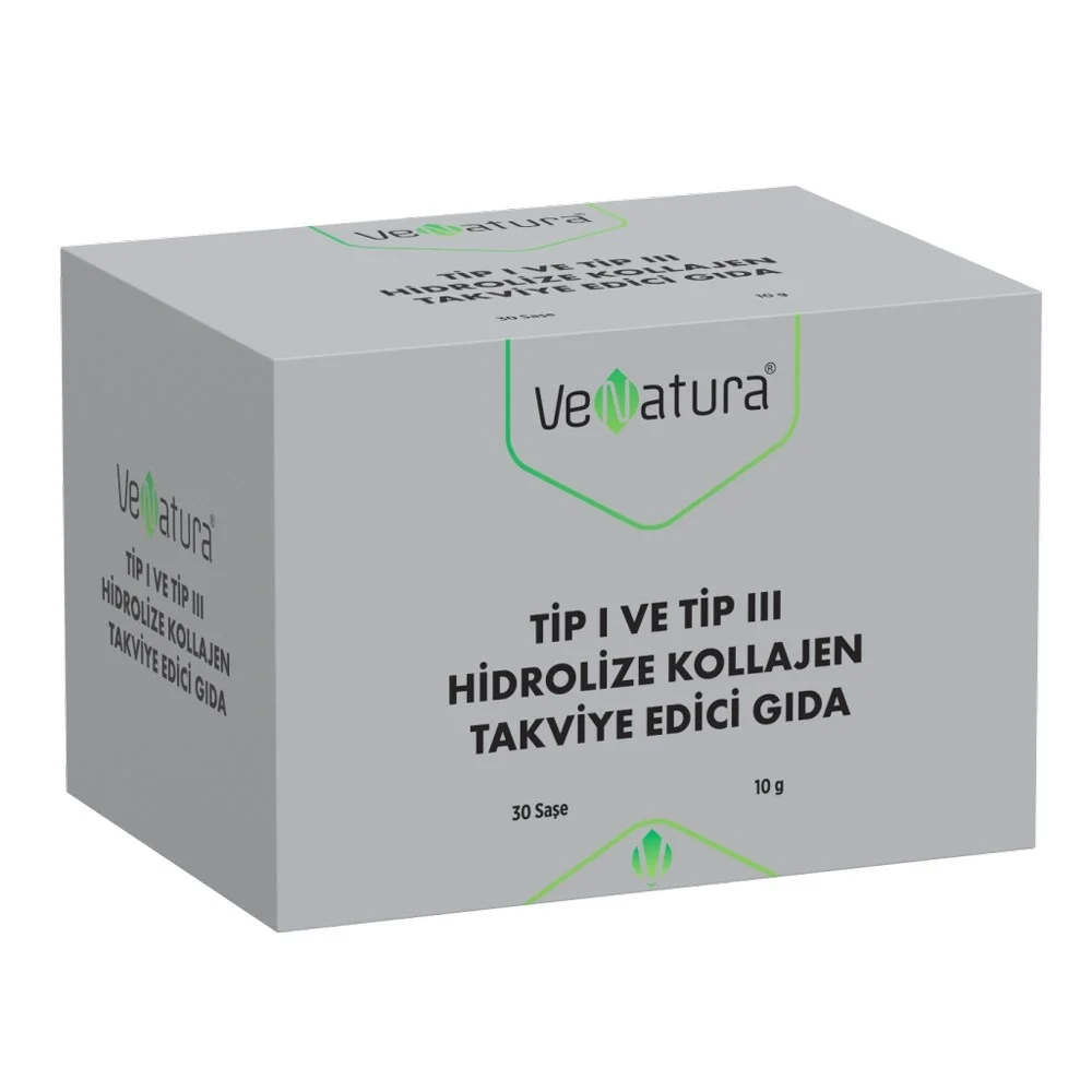 Venatura Tip I ve Tip III Hidrolize Kollajen 30 Saşe