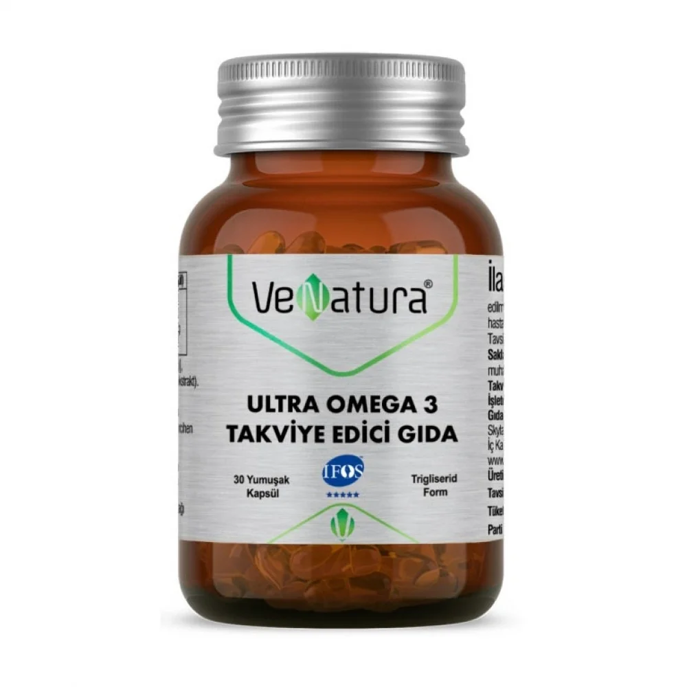 Venatura Ultra Omega 3 30 Kapsül