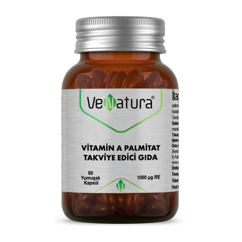Venatura Vitamin A Palmitat 60 Yumuşak Kapsül