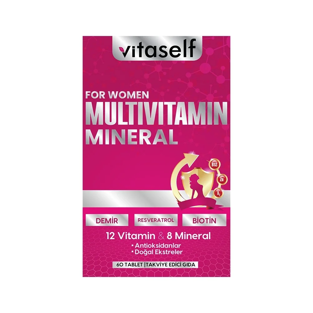 Vitaself Multivitamin For Women 60 Tablet
