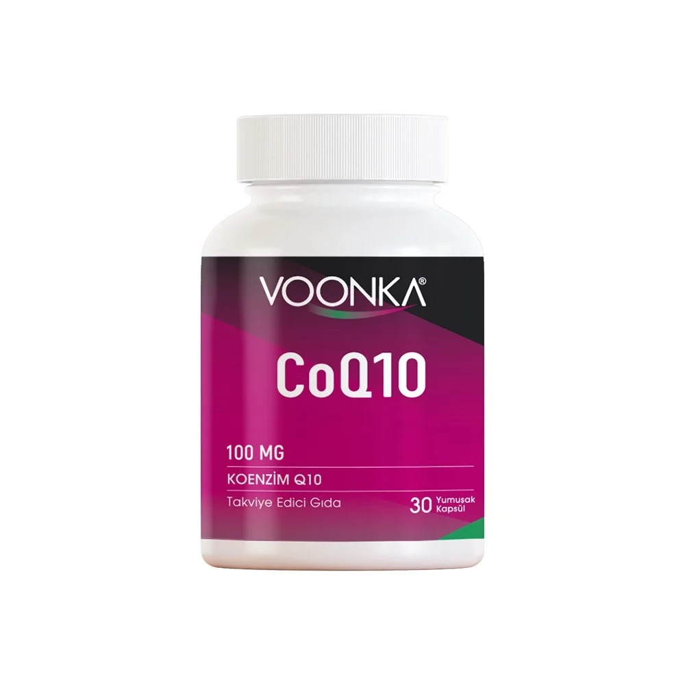 Voonka Co Q10 100 mg 30 Yumuşak Jel