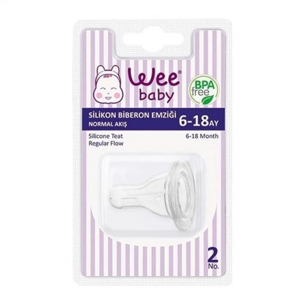Wee Baby Silikon Biberon Emzik No: 2 K821