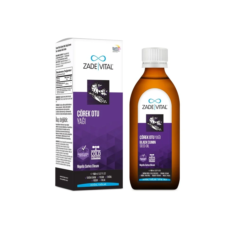 Zade Vital Çörek Otu Yağı 150 ml