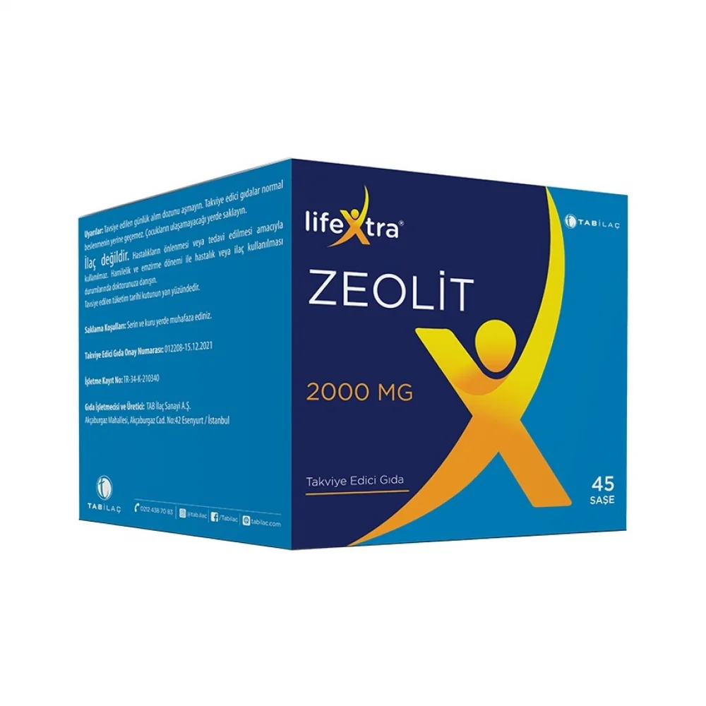 Zeolit Lifextra 2000 mg 45 Saşe
