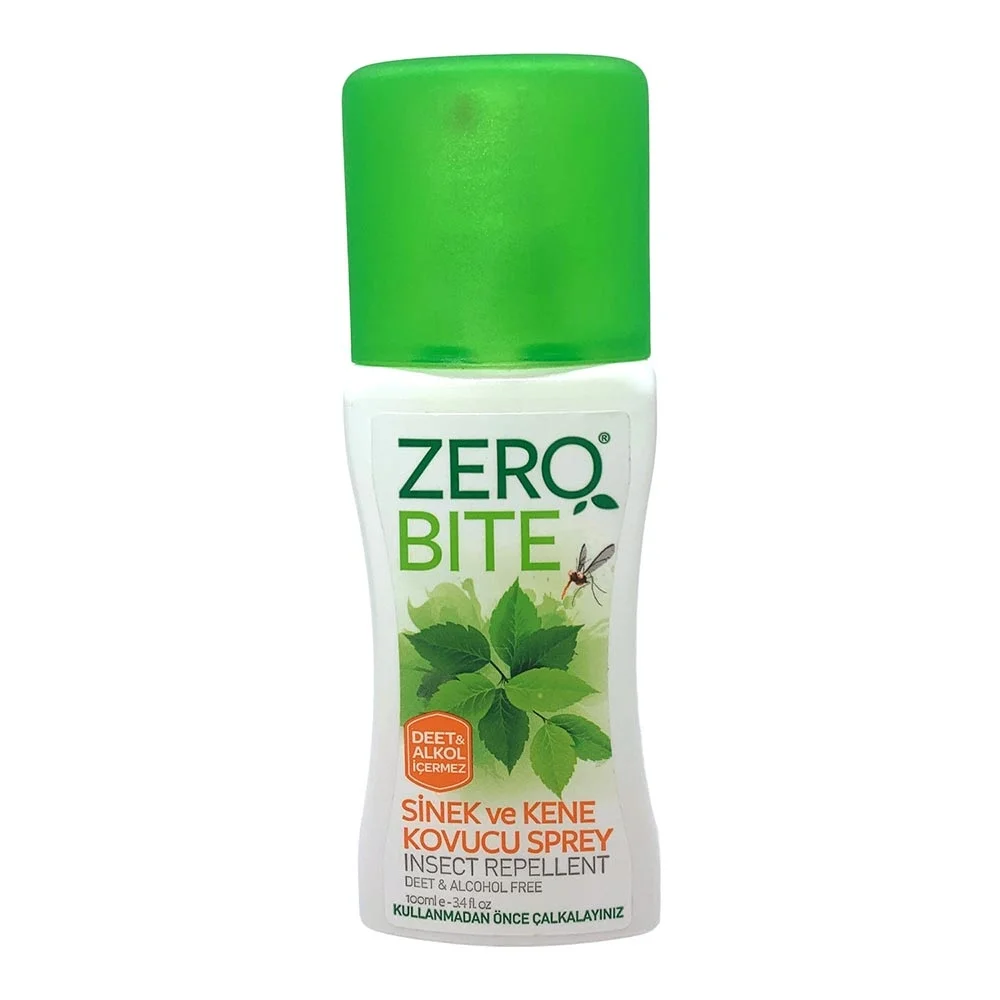Zerobite Bitki Özlü Sinek ve Kene Kovucu Sprey 100 ml