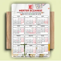 14x10 cm Eczanenize Özel 2026 Takvimli Magnet 1000 adet No:4