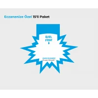 Eczanenize Özel Raf Önü Yıldız Mavi 15 Adet