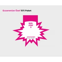 Eczanenize Özel Raf Önü Yıldız Magenta 15 Adet